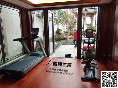 淄博某别墅區(qū)私家(jiā)健身(shēn)房(fáng)